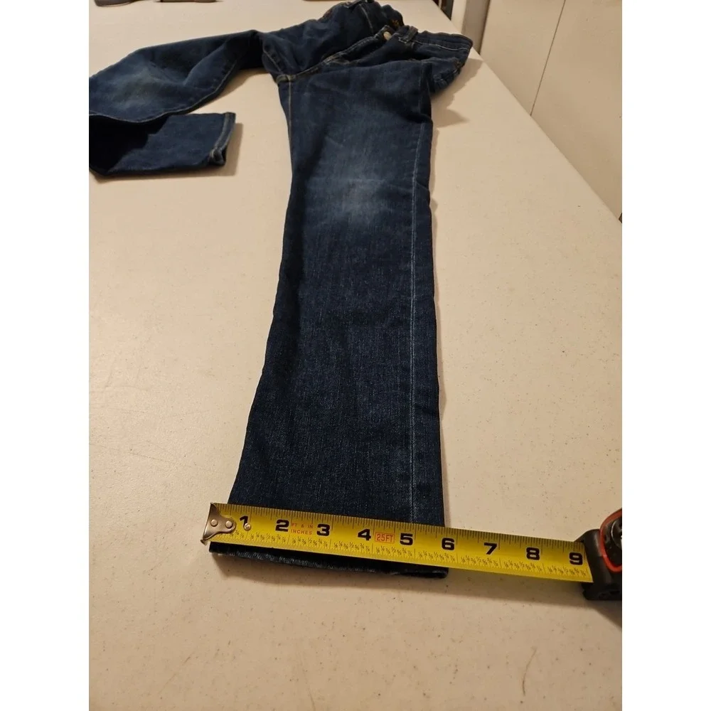 Polo Ralph Lauren Jeans Youth Size 14 Blue 'The Sullivan Slim' Distressed (A1031